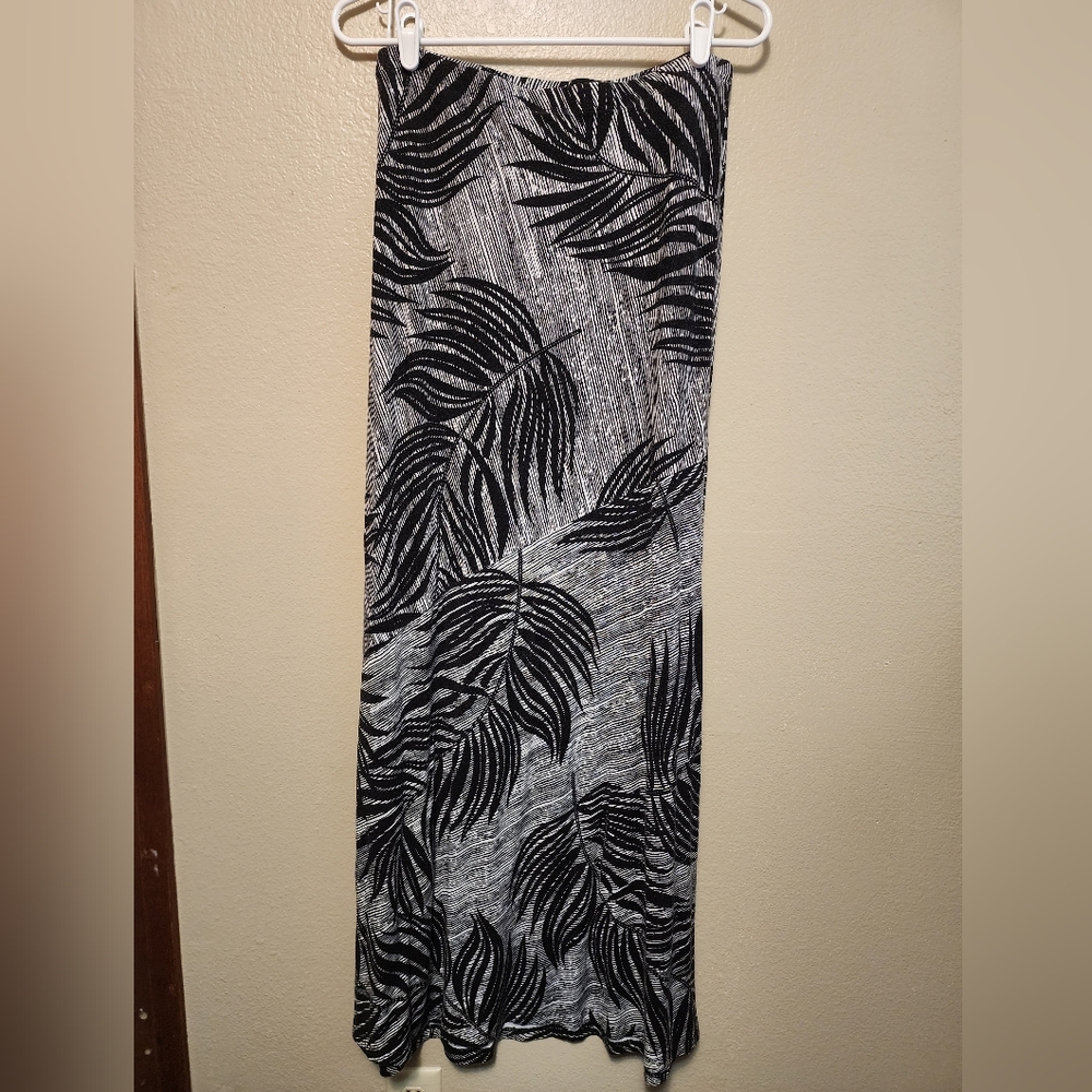 Fern & Stiped Maxi Skirt